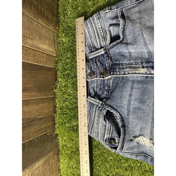 KanCan Los Angeles Women's Jeans Size 7/27 Distressed Skinny Ankle Denim - Picture 4 of 5